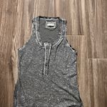 We The Free Women's Striped Black and White Tank Top Photo 0