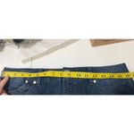 Bandolino Women's Distressed Dark Wash Reg Fit Knee Length Jean Skirt size 6 Photo 2