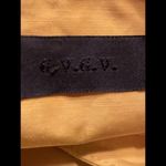 G.V.G.V. Sleeveless Scoop Neck Open Back Yellow‎ Dress Made In Japan 34 Yellow Size undefined Photo 9