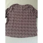 Treasure & Bond Women’s Boho Keyhole Style Blouse Sz M Photo 4