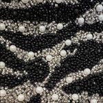 From India To You | Beaded Mini Hobo Bag Black Photo 2