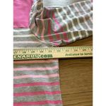 Le Tigre Pullover Women 1/4 Zip Pink Pullover Sweater Sweatshirt Preppy Designer Size XL Photo 5