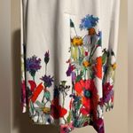 NWT Dolcezza White Mutilcolor Floral Button Down Jacket with pockets size XXL Photo 10