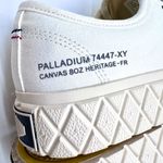 Palladium Palla Ace Organic White Canvas Sneakers Women’s 7.5 Photo 3