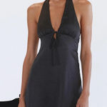 Princess Polly  Lanier Mini Dress Black Photo 0