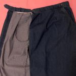 Ralph Lauren Talbots Vintage 90s Y2K Blue Denim Maxi Wrap Skirt - Petite Size 10 Photo 5