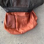 Donald Pliner Donald J Pliner Brown Leather Snake Print Studded Shoulder Bag Photo 5