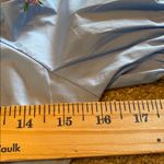 English Factory Floral Embroidered Puff Slv Babydoll Powder Blue Multi XS *flaw Photo 6