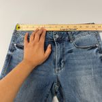 Bebe  Heartbreak Skinny Jeans Womens 27 Blue Denim Cotton Stretch Logo Distressed Photo 11