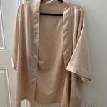 Amazon Blush Pink Silky Robe Photo 1