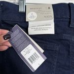 NYDJ NWT Barbara Bootcut Jean In Rinse Dark Blue Wash Size 8 Photo 5