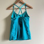 Zella Z by  Tank‎ Top Striped Womens Size M Blue Athletic Yoga Running Photo 3