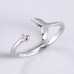 Whale tail ring Size 6 Photo 0