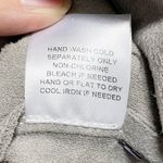 Joh Gray Faux Suede Vest with Cutout Design Hem Photo 5