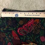 Farm Rio  Garden Tiered maxi skirt NEW boho tropical floral ruffle black motif si Photo 9