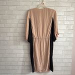 Ulla Johnson  Light Pink & Black Beaded Sleeve Detail Dress Photo 3