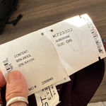 St. John  wool knit Dark Purple Pencil Skirt size 6 NWT Photo 5