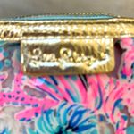 Lilly Pulitzer NEW POUCH BAG Celestial Blue "Seek And Sea” Photo 5
