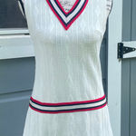 Gay Madison Vintage Tennis Dress White Photo 0