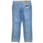 IZOD Distressed Bootcut Jeans Womens 16 Pink Green Ripped Y2K Grunge Boho NWT Photo 1