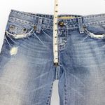 BKE Y2K Stella Low Rise Straight Leg Jean Capris Distressed Women’s 25 Photo 4