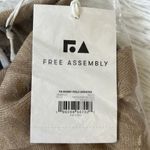 Free Assembly Women's Rugby Polo Sweater size Large Pink Photo 2