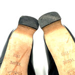 Brighton  size 7.5 black‎ & dark brown heeled mules 2195 249 Photo 11
