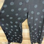 Madewell  Wrap Front Smock Waist Jumpsuit in Dot Jacquard Size Small Black Photo 6