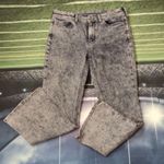 M.i.h Marty jean high rise cropped flare acid fluffy pink jeans no size tag Photo 1