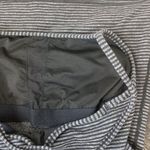 Lululemon  Black & Gray Striped Sleeveless Athletic Sport Tank Top 4 Photo 4