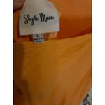 Sky to Moon Strapless Mini Dress Party Cocktail Dress Yellow Size L Size L Photo 2