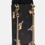 Coach Authentic Printed Penguins coated canvas/smooth leather phone/cards Crosby Photo 8