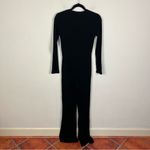 Reformation  Chrissi Ribbed Jumpsuit in Black Photo 6