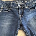 Miss Me Dark Wash Skinny Jeans – Women’s 26 – Embroidered Fleur-de-Lis Photo 8