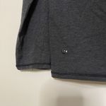 Lululemon  dark gray long sleeve pocket relaxed tshirt size medium Photo 3