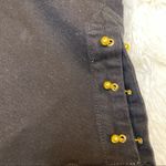 Hudson Jeans  Lulu Pierced Denim Mini Skirt Photo 7