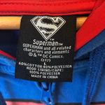 Superman Zip Hoodie Sweatshirt Jacket Halloween Costume L Photo 4