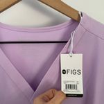 FIGS  3XL NEW Catarina Top Lavender Dew Pastel Classic Minimal Spring lilac Photo 1