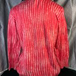 BCBG Women’s Red Striped Lightweight Cardigan Sweater NWT SZ Small Office Chic Photo 1