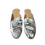Madden Girl Mattie Snake Print Mules Size 7.5M Womens Shoes Slip On Casual Work Photo 1