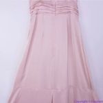 EXPRESS New!  Satin Ruffle Wrap Hi-Lo Maxi Dress, M‎ Photo 10