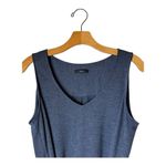 Drew Anthropologie  Dress Women‎ Medium Blue Sleeveless Benita Tie Front Mini Photo 2