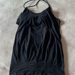 Lululemon Athletica Flow Y 2-in-1 Tank Yoga Strappy Black 6 Photo 2