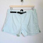 The North Face  Belted Mint Green Shorts Size Large Photo 1