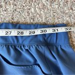 Telluride Clothing Co Women Active Skort Large Blue Zipper Pocket Stretch Skirt Photo 3