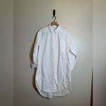 Anthropologie  Maeve Maxi Tunic Poplin Buttondown Photo 2