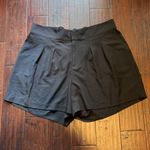 Torrid Wide Leg Studio Crepe Women's Black Pleated Shorts 20 Photo 2