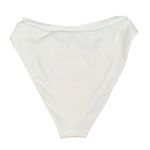 Becca Nwt  High Waist Ribbed White Bikini Swim Bottoms Medium Photo 1