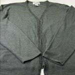 Jennifer Moore  Charcoal Knit Top Photo 12
