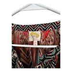 Fig and Flower Multicolor Geometric Women's Top Red Photo 3